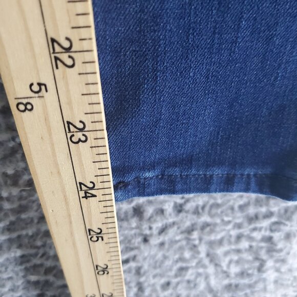 Banana Republic Jeans Womens 28 Blue Skinny Premium Denim Stretch Blend - Picture 7 of 12
